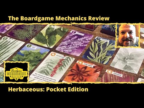The Boardgame Mechanics Review Herbaceous: Pocket Edition