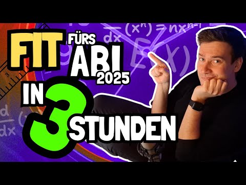 In 3 hours to the MATHE ABI 2025: the ultimate LEARNING PLAN | How to Mathe Abi 2025