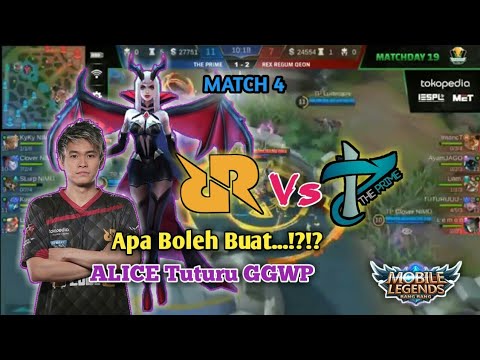 RRQ Vs THE PRIME - MATCH 4 - MOBILE LEGENDS BANG BANG - TBOF IESPL MATCHDAY 19