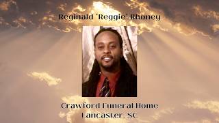 Funeral Service for Reginald Reggie Rhoney.