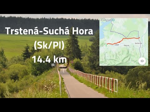 Cyklotrasa: Trstená - Suchá Hora  SK/PL hranica