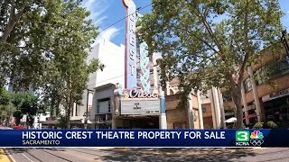 Historic Crest Theatre property in downtown Sacramento listed for sale