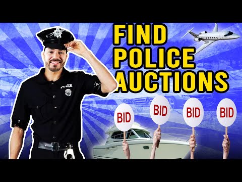 How To Find POLICE & GOVERNMENT AUCTIONS!