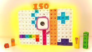 New Numberblocks 150 BIGGEST Numberblocks - Learn to Count Big Numbers Simply Math 🧮  Alphablocks