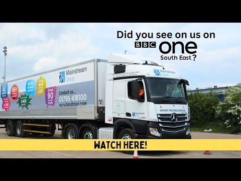 Mainstream on BBC - HGV Training