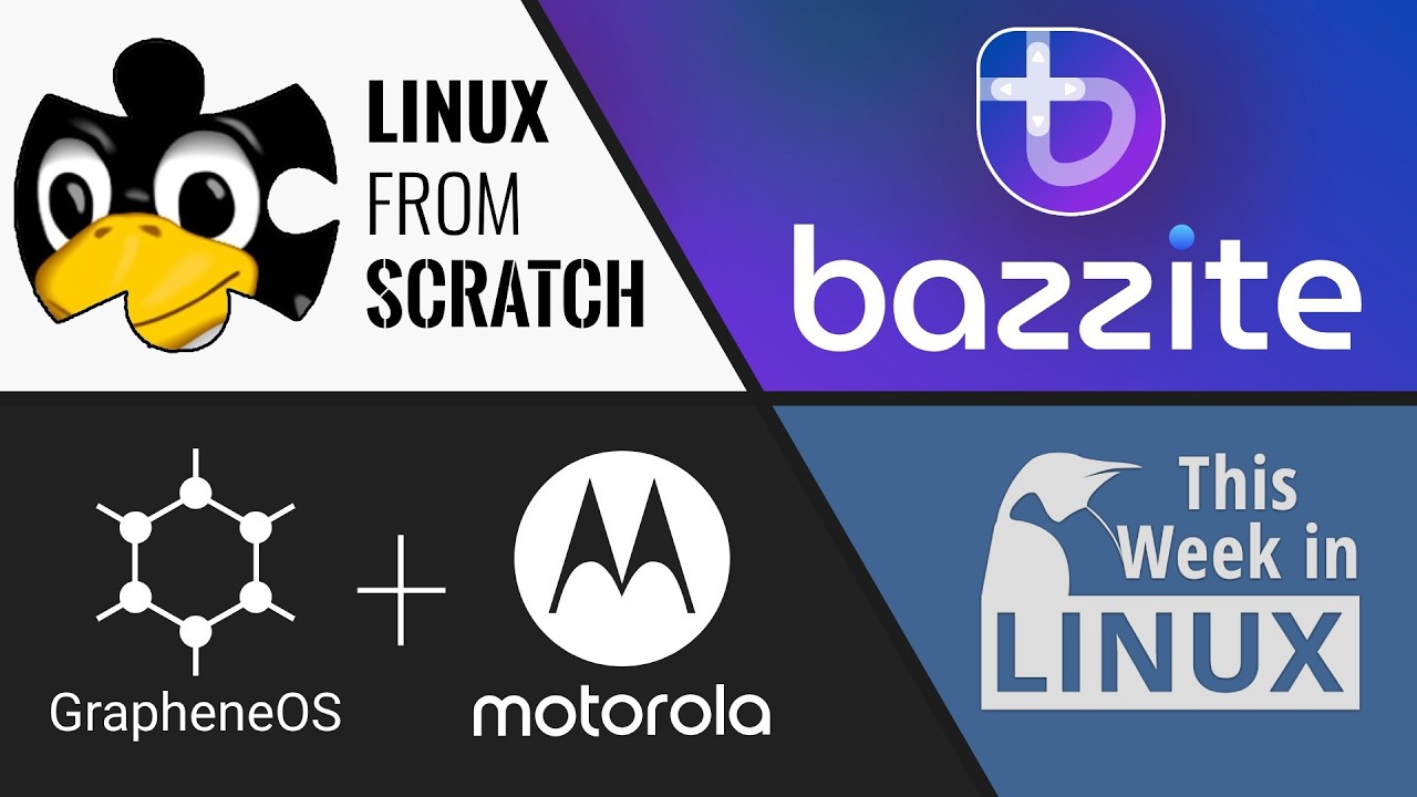 Motorola + GrapheneOS, Bazzite, Bunsenlabs, Age Verify is getting WORSE & more Linux news