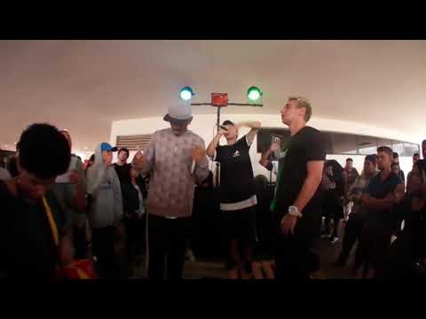Nicolas Walter (RS) VS Lucaco VS Zen VS Pretin - Batalha de RAP do Museu VS (Rs) VS (Rj)  2 FASE