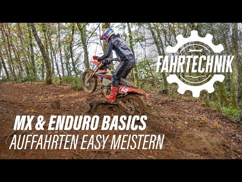 Fahrtechnik: Enduro  Auffahrten Basics (+ kurzer Anlauf, mit Hindernissen, Hilfestellungen)
