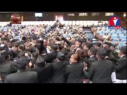 गोविन्द केसीको माग पूरा नभएको भन्दै कांग्रेसले संसदमा नाराबाजी गरेपनि चिकित्सा शिक्षा विधेयक पारित