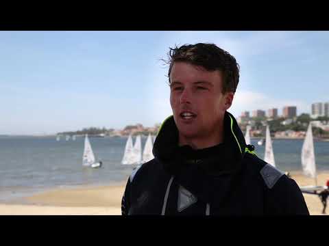 2019 Laser Senior Europeans - Day 5 - Michael Beckett GBR