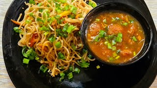 Chowmein Manchurian (without azinomoto)
