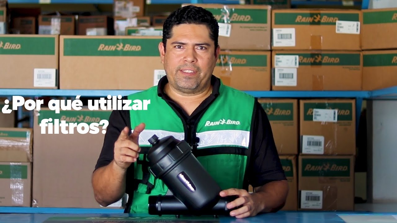 ¿Por qué utilizar filtros en tú sistema de riego