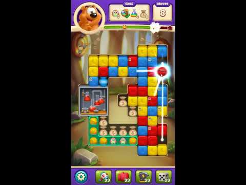 Toon Blast Level 7700 - NO BOOSTERS 🐻🐺🐱 | SKILLGAMING ✔️