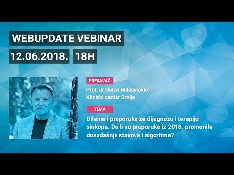 WEBUPDATE 2018 - Dileme i preporuke za dijagnozu i terapiju sinkopa.