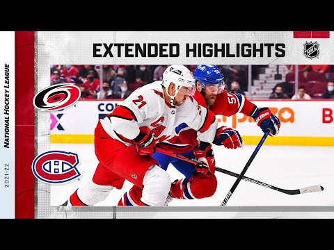 Carolina Hurricanes vs Montreal Canadiens Oct 21, 2021 HIGHLIGHTS