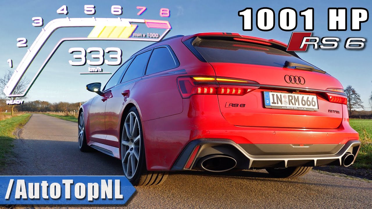 1,001 HP Audi RS6 Is the Ultimate 207 MPH (333 KPH) Family Car ...
