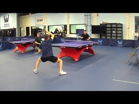 Westchester Table Tennis Center April 2021 Open Singles Semi Final #1Gal Alguetti Vs Mishel Levinski