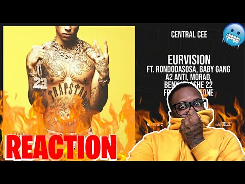 Central Cee - Eurovision Ft Rondodasosa, Baby Gang, A2Anti, Morad, Beny Jr, Ashe 22, Freeze 𝐑𝐄𝐀𝐂𝐓𝐈𝐎𝐍