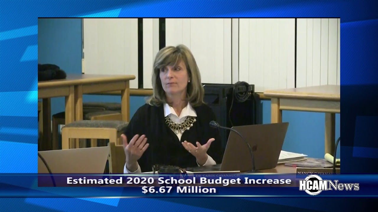 Hopkinton School Committee Discusses 2020 Budget