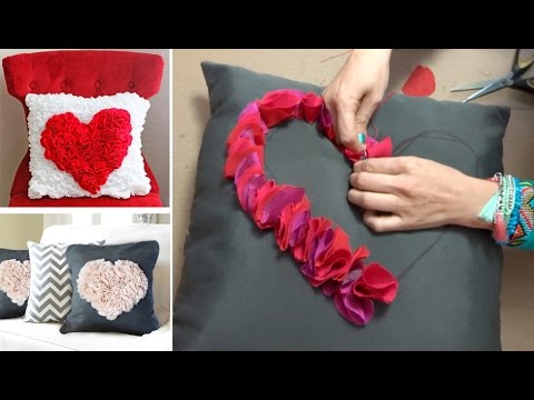 Cómo Hacer Cojines Con Corazón