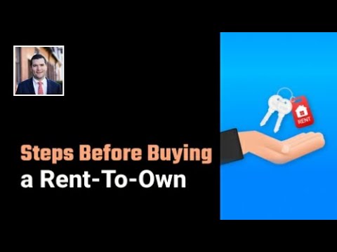 Steps to Take Before Buying a Rent-to-Own Home