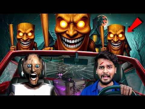 CAR ESCAPE from TUNG TUNG TUNG SAHUR House😱Help Me | Gta tamilan