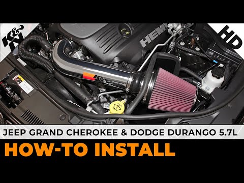 Jeep Grand Cherokee & Dodge Durango 5.7L [#77-1563KP] Air Intake Installation
