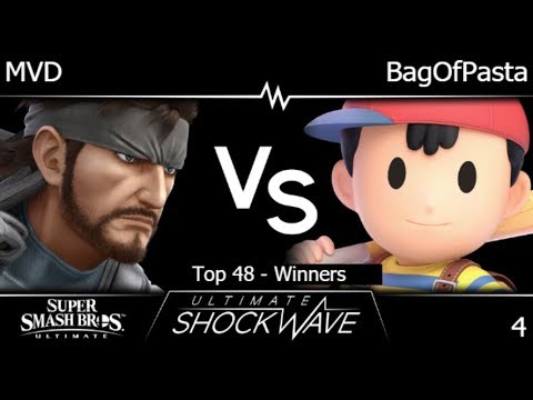USW 4 - PG | MVD (Snake) vs BagOfPasta (Ness) Top 48 - Winners - SSBU