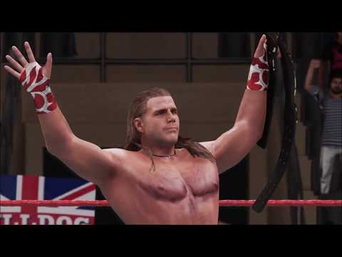 Shawn Michaels vs British Bulldog One Night Only '97 - WWE 2K18 (PS4)