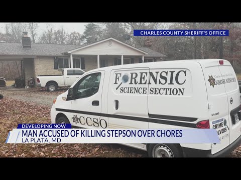 Man accused of killing 15-year-old stepson, Charles County Sheriff's Office says