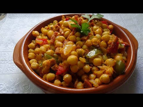 GARBANZOS FRITOS CUBANO | FRIED CHICKPEA