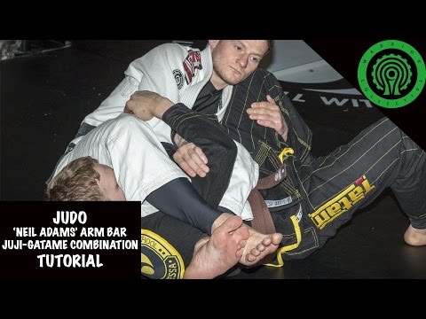 Judo "Neil Adams" Arm Bar/Juji-Gatame roll Combination Tutorial