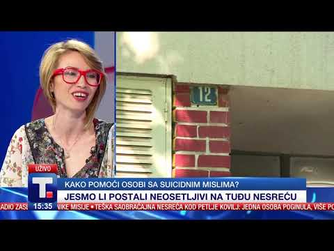 Gostovanje u vestima TV Tanjug 14052022- Jesmo li postali neosetljivi na tudju nesreću?
