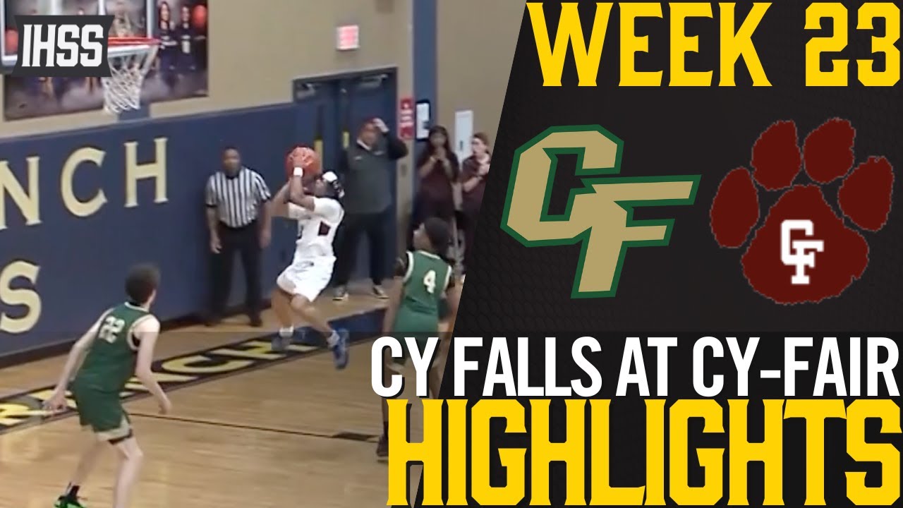 Cypress Showdown: Cy Falls vs. Cy-Fair Overtime Thriller!