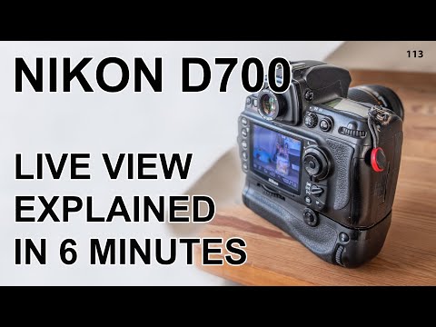 Nikon D700: Live view mode(s) walk through