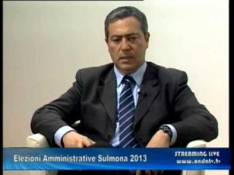 ONDA TG 11.06.2013 - PEPPINO RANALLI: ELEZIONE SINDACO SULMONA