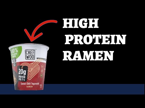 Chef Woo High Protein Ramen (Honest Review)