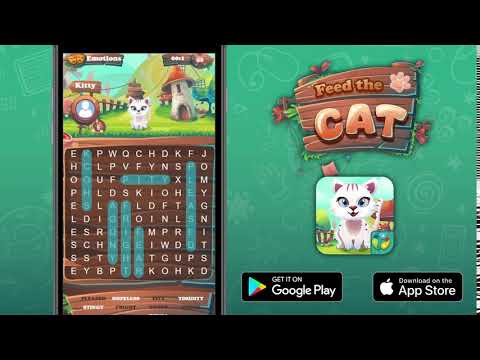 Feed The Cat - Word Search Video