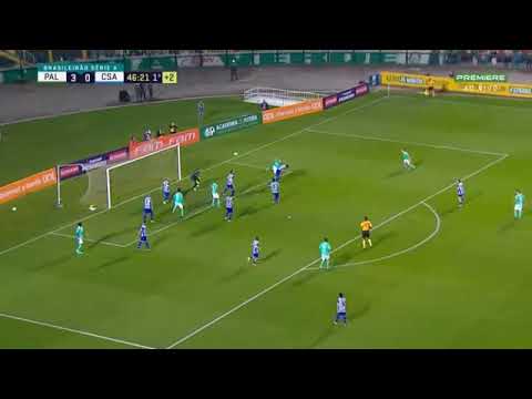 Gol de Gustavo Gomez - Palmeiras 4 x 0 CSA - Brasileirão 2019