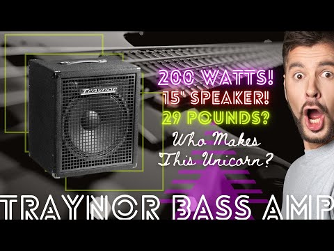 Traynor SB115 | 1x15" w/ Tweeter, 200W Bass Combo. Brand New! image 7