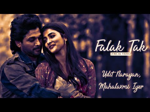 FALAK TAK CHAL SATH MERE (LYRICS) | UDIT NARAYAN, MAHALAXMI IYER | VISHAL-SHEKHAR, KAUSAR | TASHAN