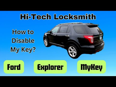 How To Deactivate MyKey On Ford Explorer / Easy And Straightforward Process