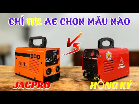 MÁY HÀN HỒNG KÝ VÀ MÁY HÀN JACPRO CÙNG PHÂN KHÚC ANH EM CHỌN MẪU NÀO? | Điện máy Evi thủ đức