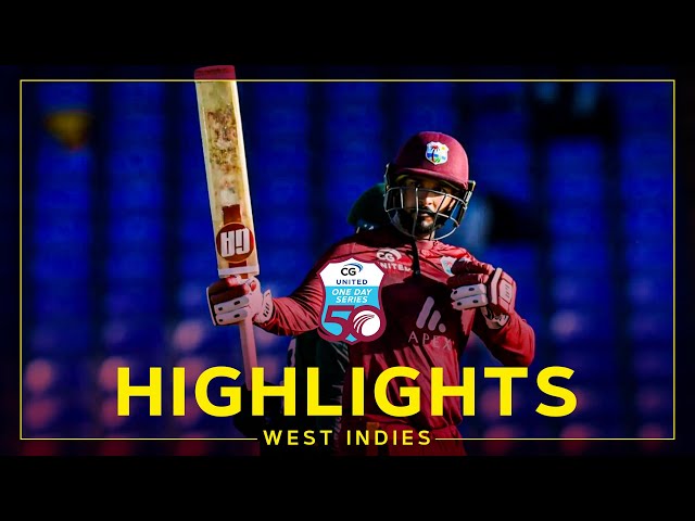 Highlights | West Indies v Bangladesh | 3rd CG United ODI