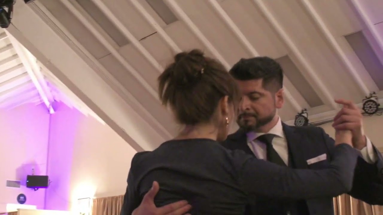 Cristian Correa and Julieta Pinheiro Barrionuevo at Milonga Corazón 2/3