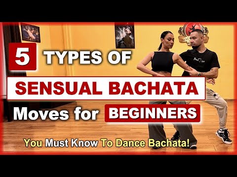 🕺🏼💃🏻 5 EASY Sensual Bachata Moves Explained | Beginner's Guide 🔥