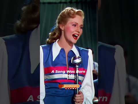 #Escenas: #VirginiaMayo (doblada por Jeri Sullavan) en Ha nacido una canción, 1948