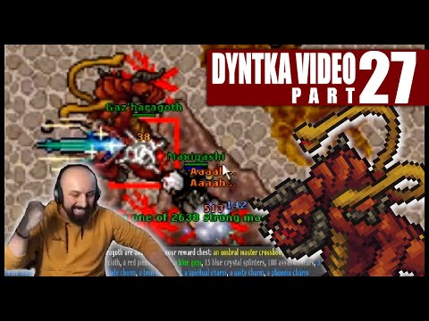 I blocked Gaz'Haragoth  | Tibia - Dyntka Video odc. 27
