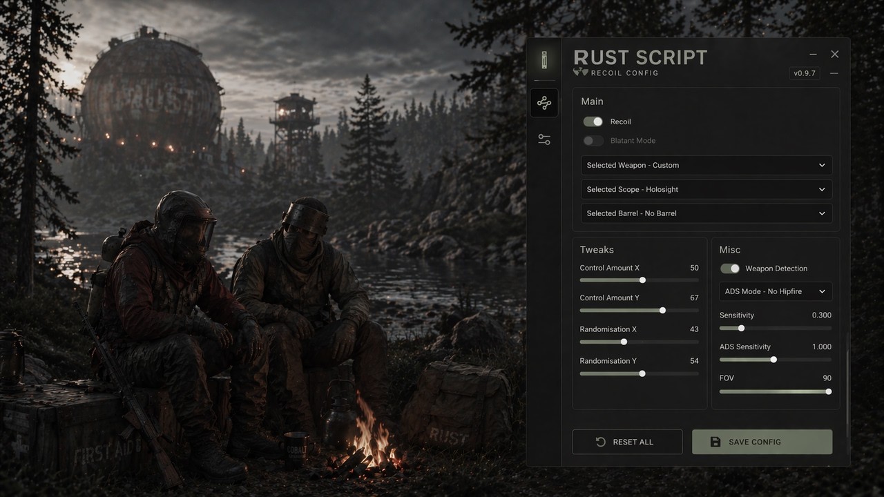 [NEW] Rust Script! | Best Rust Script / Rust Macro | Rust no Recoil