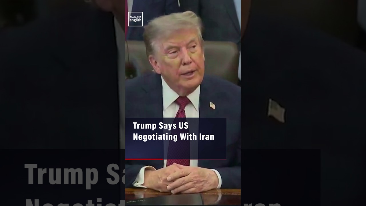 Video | Trump Says US Negotiating With Iran